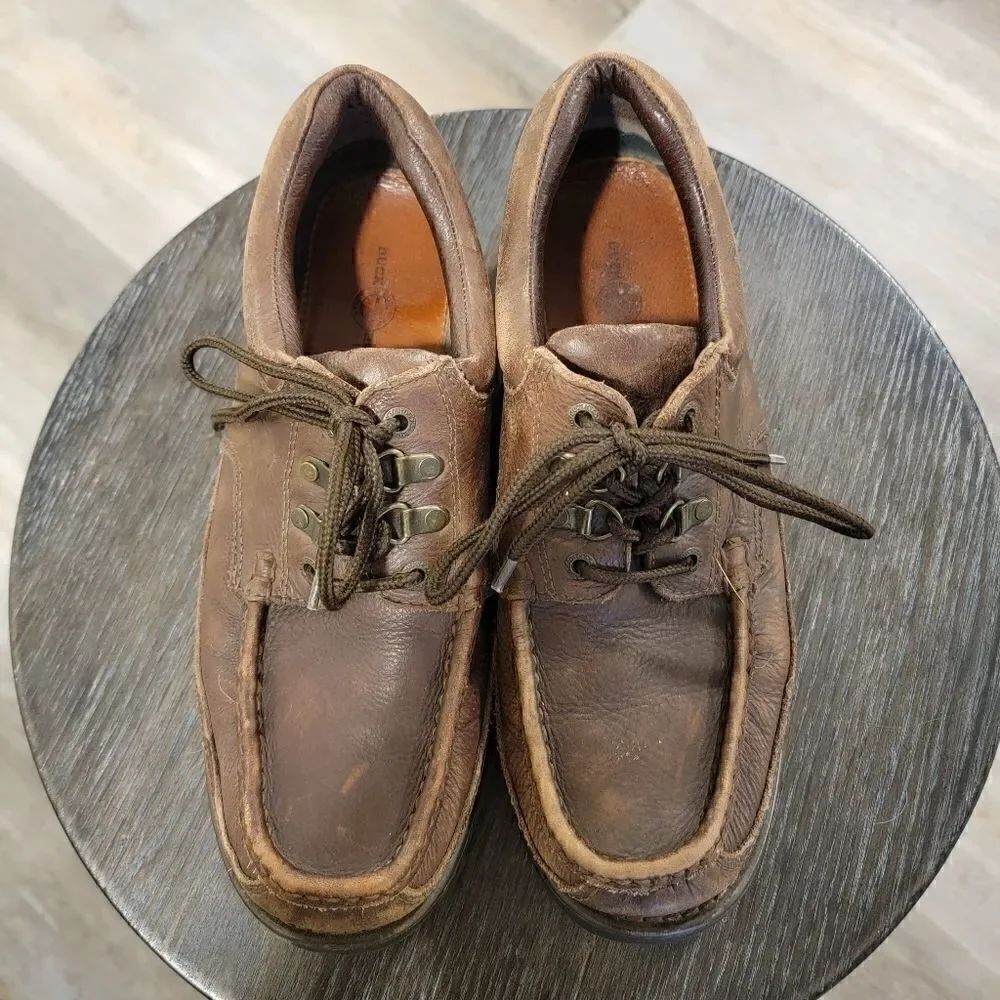 Duck Head Brown Leather Shoes Size 10